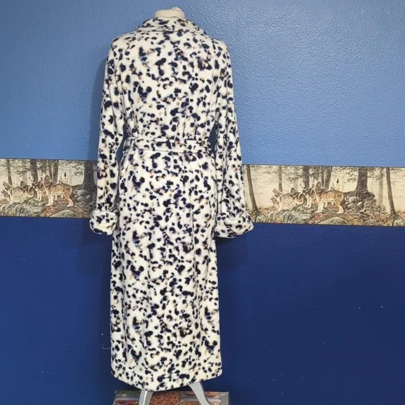 Soma Leopard Print Women's Robe - Picture 2 of 11